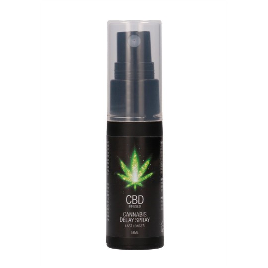 CBD CANNABIS DELAY SPRAY - 0.5 FL OZ / 15 ML
