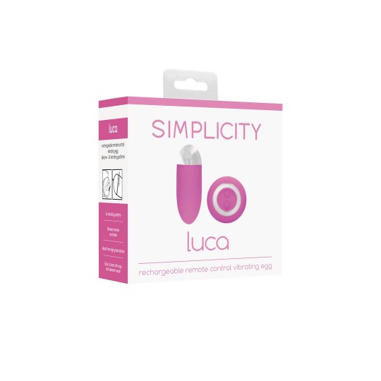 LUCA - WIRELESS VIBRATING EGG WITH REMOTE CONTROL