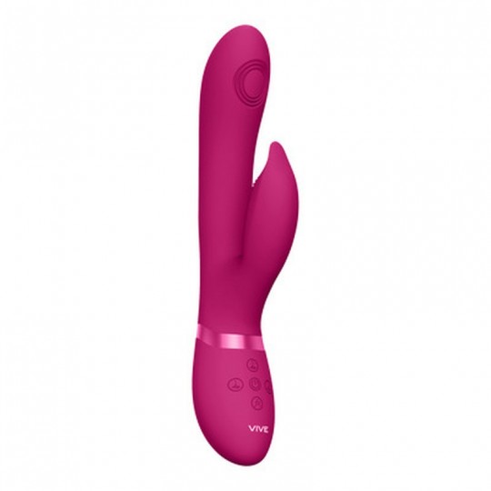 AIMI - PULSE WAVE  VIBRATING G-SPOT RABBIT - PINK