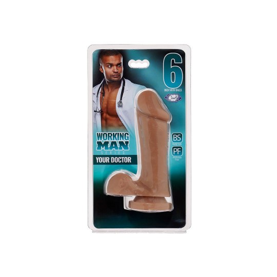 WORKING MAN YOUR DOCTOR DILDO 6' 15 CM