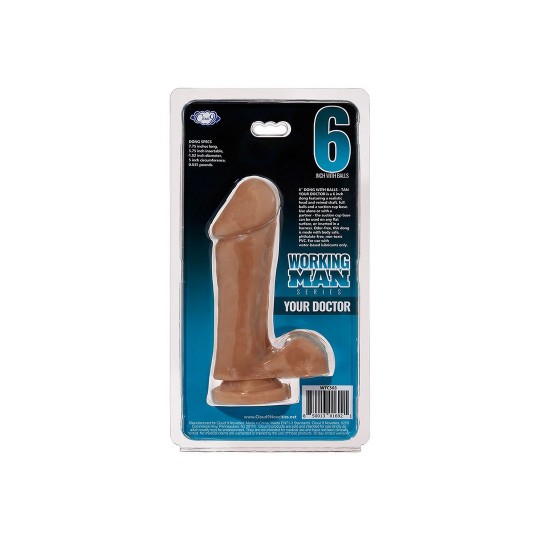 DILDO WORKING MAN YOUR DOCTOR 6' 15 CM