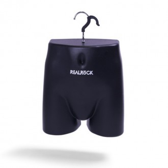 REALROCK MANNEQUIN LOWER BODY MALE - BLACK..