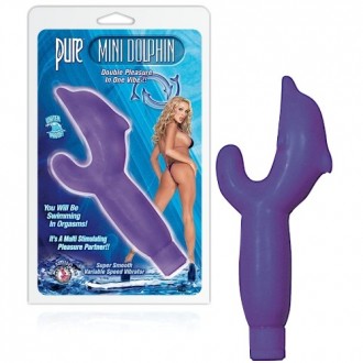 MINI DOLPHIN VIBRATOR PURPLE