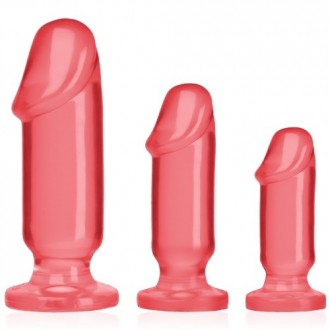 ANAL PLUGS KIT ANALE STARTER KIT ROSA