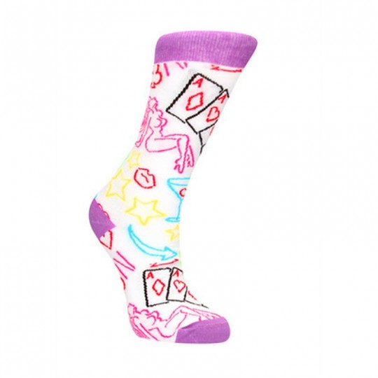 STRIP POKER SOCKS - US SIZE 2-7,5 / EU SIZE 36-41