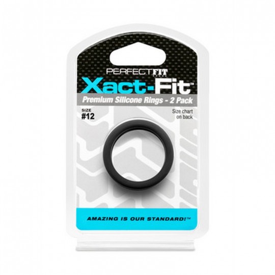 #12 XACT-FIT - COCKRING 2-PACK