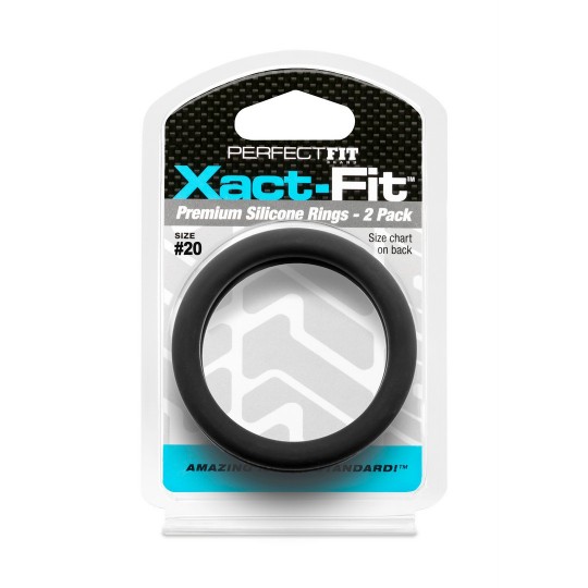 #20 XACT-FIT - COCKRING 2-PACK