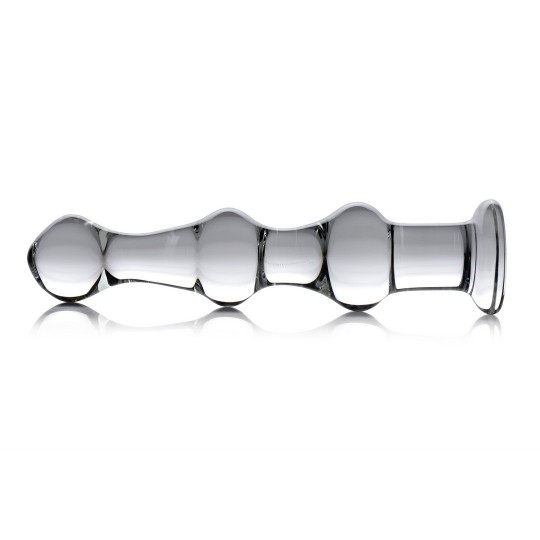 MAMMOTH - GLASS DILDO WITH 3 BUMPS