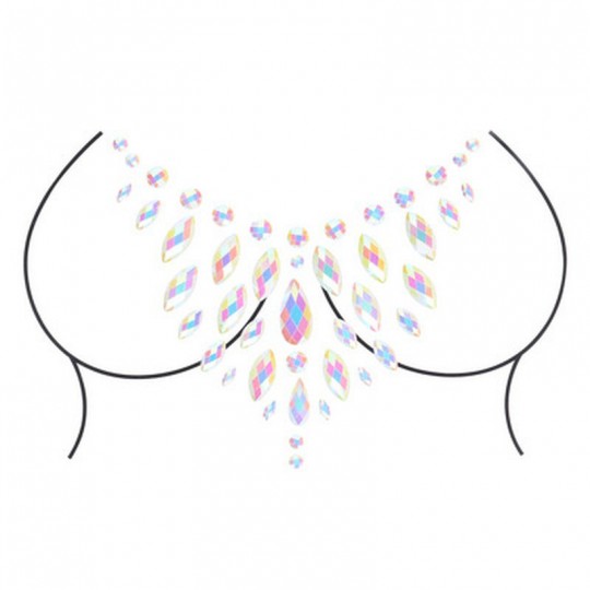 BODY JEWELRY STICKERS - CHEST