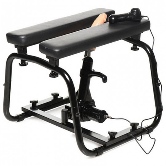 SEDILE CON MACCHINA SESSUALE DELUXE BANGIN&#039; BENCH NERO LOVE BOTZ XR BRANDS