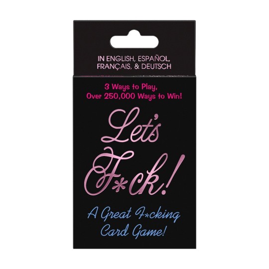 GIOCO DI CARTE LET'S F*CK KHEPER GAMES