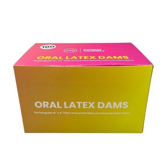 ORAL DAMS - 100 PIECES