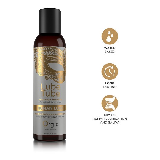 WASSERBASIERTER GLEITGEL HUMAN LUBE 150ML ORGIE