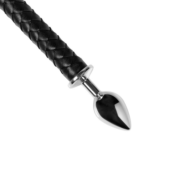METAL ANAL PLUG DEVIL'S TAIL - BLACK