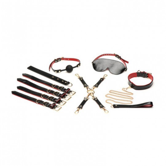 SET DA 8 PEZZI LOVER&#039;S DELUXE BONDAGE XR BRANDS 