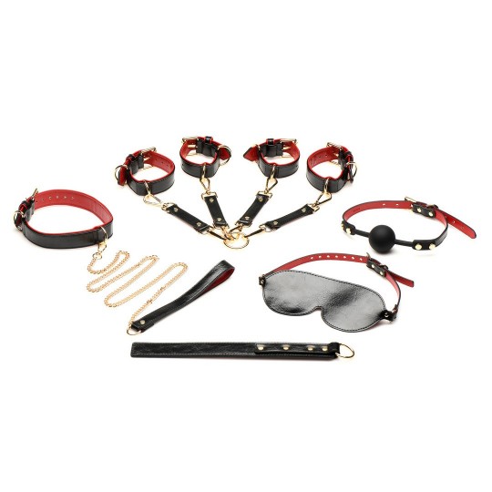 SET DA 8 PEZZI LOVER&#039;S DELUXE BONDAGE XR BRANDS 