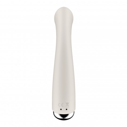 SATISFYER SPINNING G-SPOT 1 VIBRATOR BEIGE