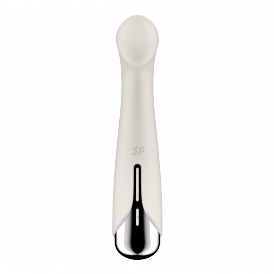 SATISFYER SPINNING G-SPOT 1 VIBRATOR BEIGE
