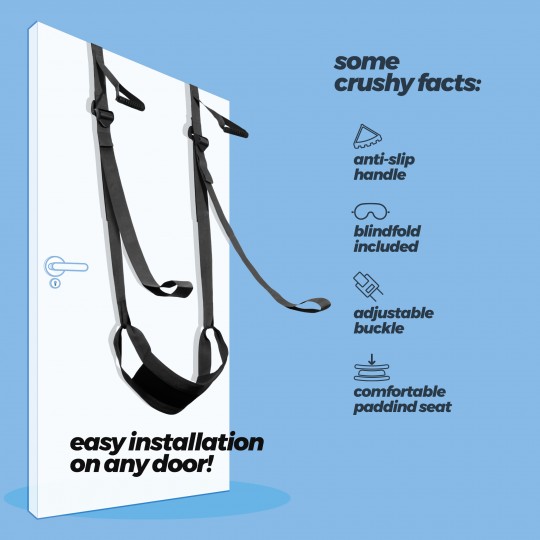 СЕКСУАЛЬНЫЕ ДВЕРНЫЕ КАЧЕЛИ CRUSHIOUS DELUXE