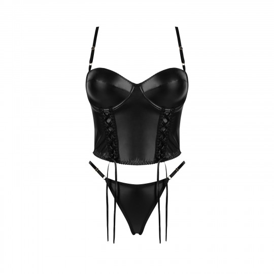 CONJUNTO DE 2 PEÇAS SASHA PRETO BEAUTY NIGHT FASHION