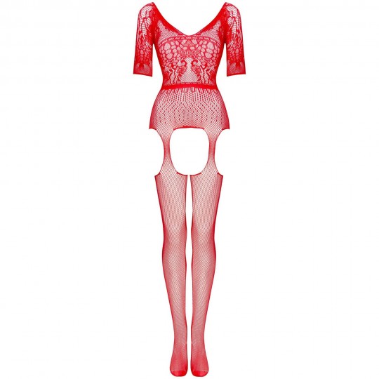 BEAUTY NIGHT FASHION COURTNEY BODYSTOCKING RED