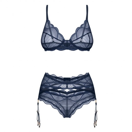 CONJUNTO DE 3 PIEZAS NIGHTLY AZUL OBSESSIVE