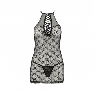 AZALIA CHEMISE BLACK  PASSION