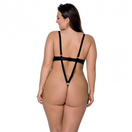 PASSION CELIN TEDDY BLACK QUEEN SIZE