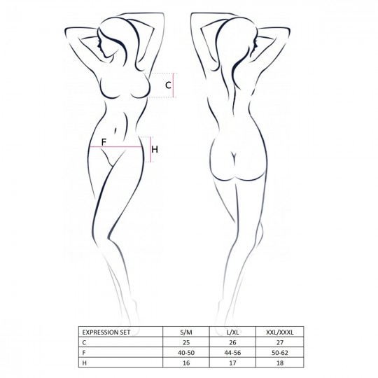 НАБОР ДЛЯ ВЫРАЖЕНИЯ СТРАСТИ 3 ПРЕДМЕТА ЧЕРНЫЙ