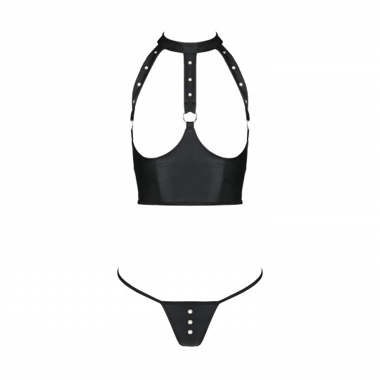 CONJUNTO DE 2 PIEZAS GENEVIA NEGRO PASSION