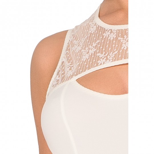 MIA CORSET ECRU  - PASSION