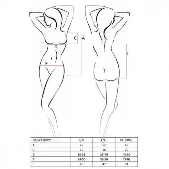 BODY NADYA NEGRO PASSION