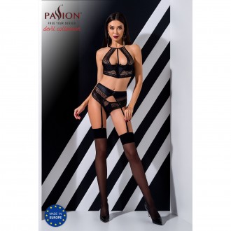 CONJUNTO DE 3 PEÇAS SCARLET PRETO DEVIL COLLECTION PASSION