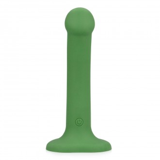 LOVELINE NON-PHALLIC VIBRATING DILDO SMALL GREEN