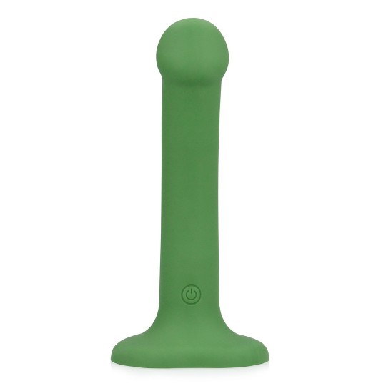LOVELINE NON-PHALLIC VIBRATING DILDO SMALL GREEN