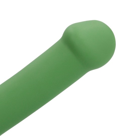 LOVELINE NON-PHALLIC VIBRATING DILDO SMALL GREEN