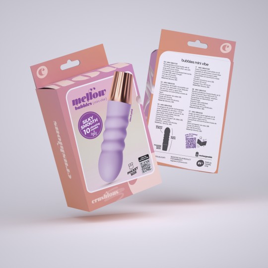 MINI VIBRATEUR MELLOW BUBBLES LAVANDE CRUSHIOUS