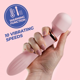 CRUSHIOUS DUAL MASSAGE WAND JINX ROSE WIN