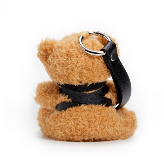 ANNEAU PORTE-CLEFS EN FORME D'OURS CRUSHITO AVEC L'ARNOIS CRUSHIOUS