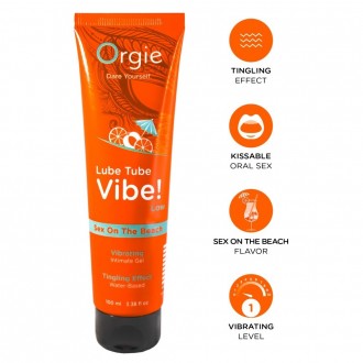 LUBE TUBE VIBE! SEX ON THE BEACH
