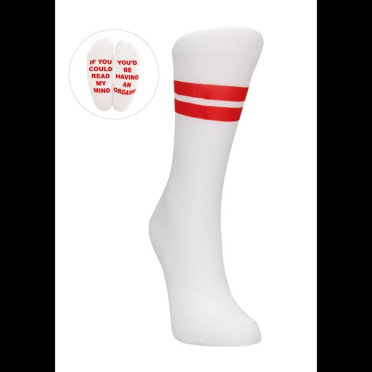 DIRTY MIND SOCKS - US SIZE 8-12 / EU SIZE 42-46
