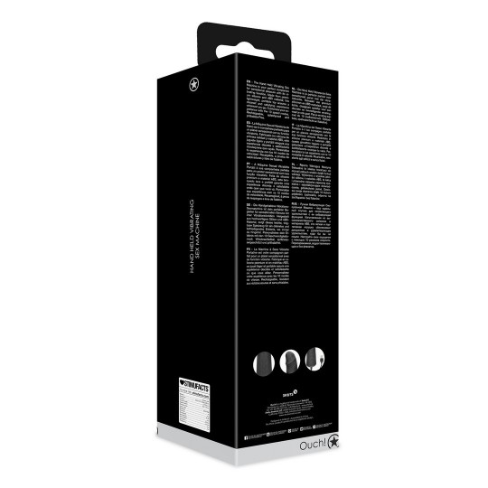 HAND HELD VIBRATING SEX MACHINE - BLACK