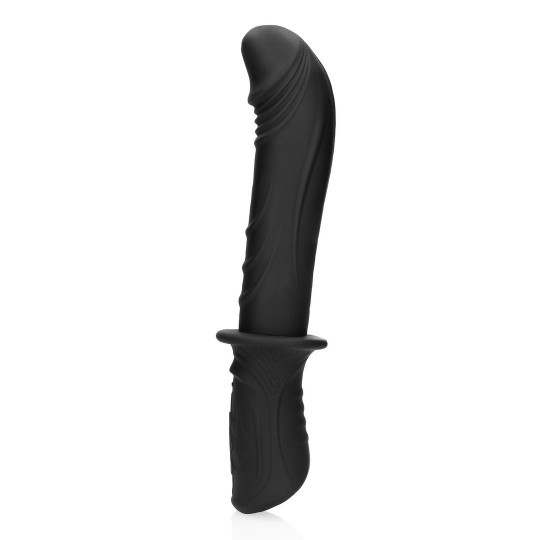 HAND HELD VIBRATING SEX MACHINE - BLACK