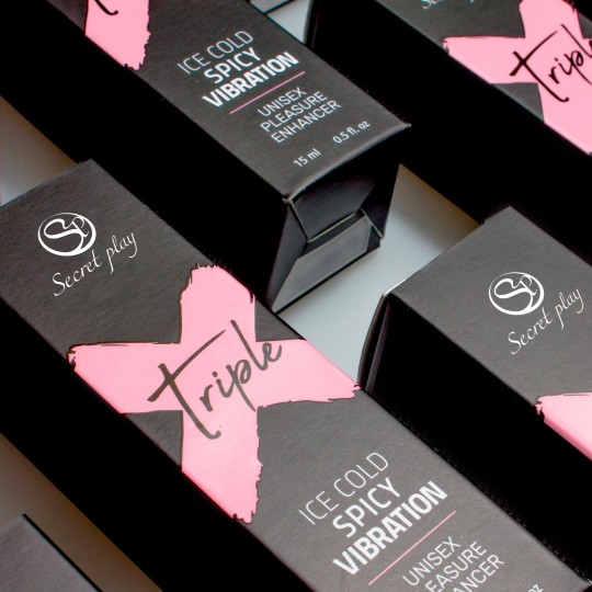 SECRET PLAY UNISEX TRIPLE X STIMULANT GEL 15ML