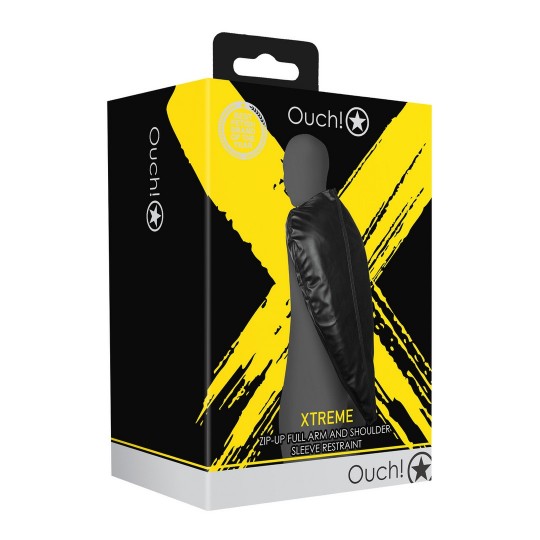 ОЙ! XTREME ЗАСТЕЖКА-МОЛНИЯ НА ВСЮ ДЛИНУ РУКИ И ПЛЕЧА ЧЕРНЫЙ