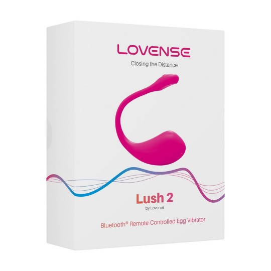 OEUF VIBRANT AVEC APP LUSH 2 ROSA LOVENSE