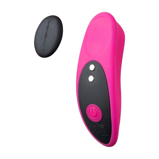 FERRI - MAGNETIC APP-CONTROLLED CLITORAL PANTY VIBRATOR - PINK/BLACK