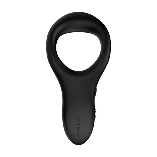 DIAMO - APP-CONTROLLED VIBRATING COCKRING - BLACK