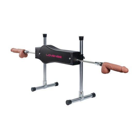 LOVENSE SEX MACHINE - APP-CONTROLLED AUTOMATIC ADJUSTABLE THRUSTING - BLACK