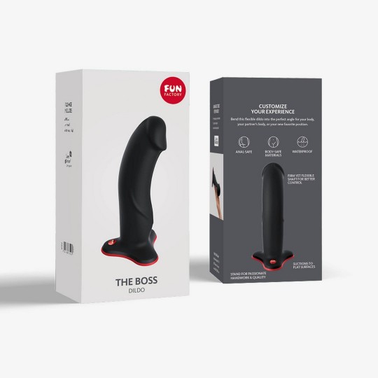 THE BOSS STUB - CLASSIC DILDO - BLACK